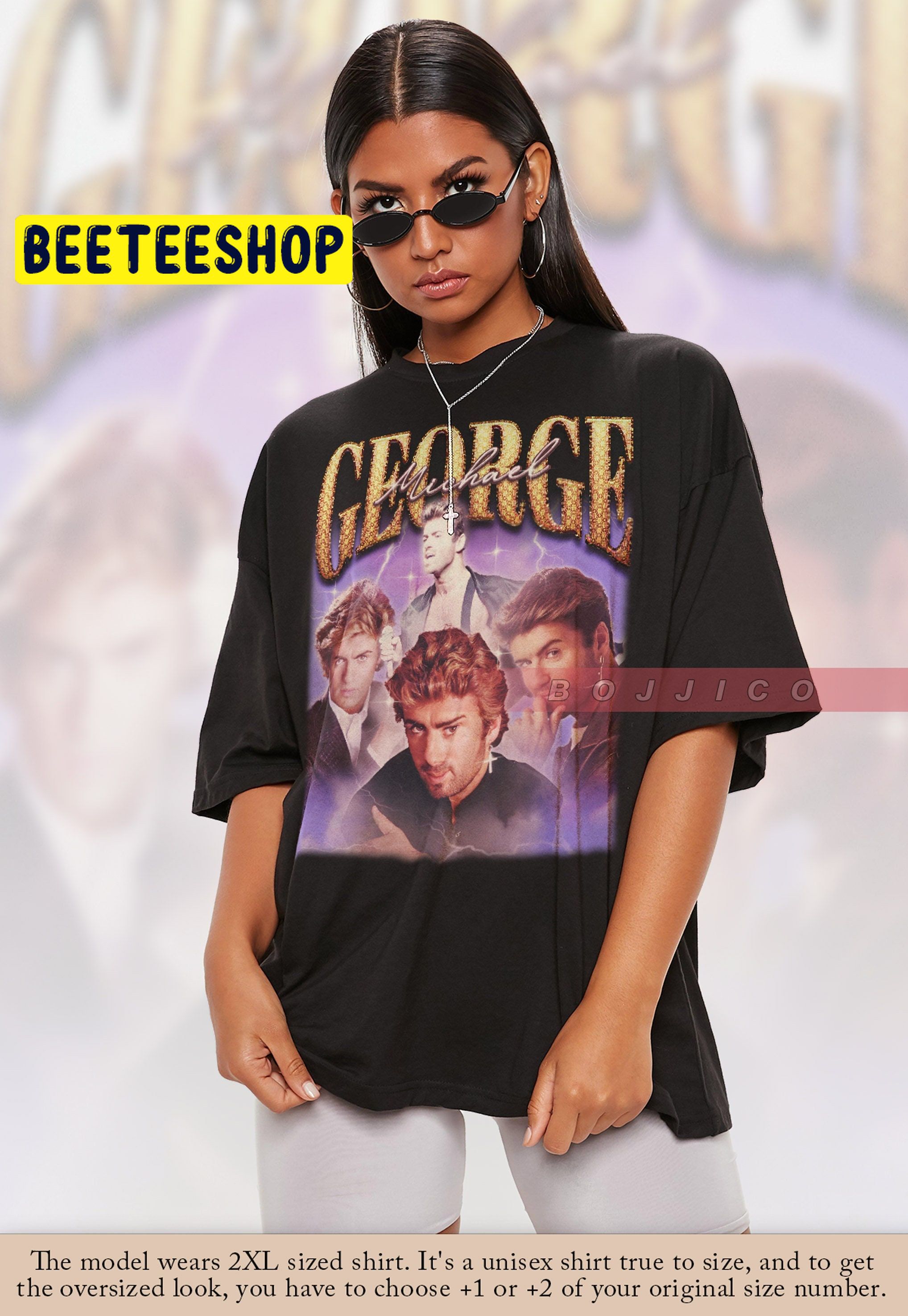 Retro George Michael Homage Trending Unisex T-Shirt