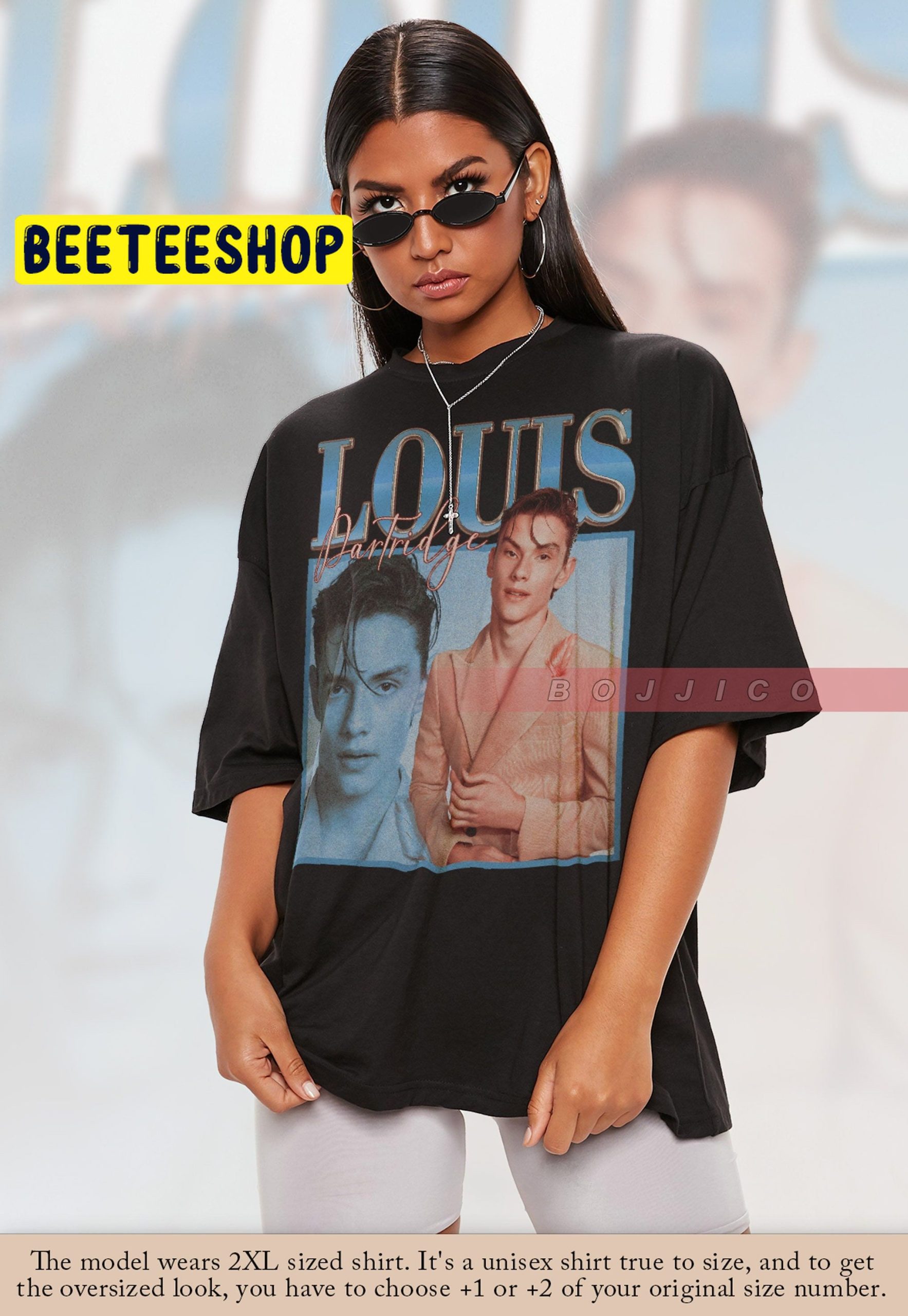 Retro Louis Partridge Trending Unisex T-Shirt Retro Louis Partridge Trending Unisex T-Shirt