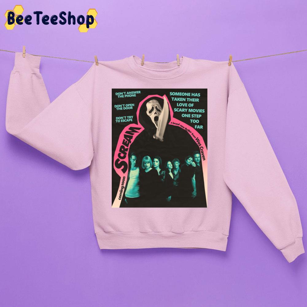 Retro Scream Movie Unisex Sweatshirt Retro Scream Movie Unisex Sweatshirt