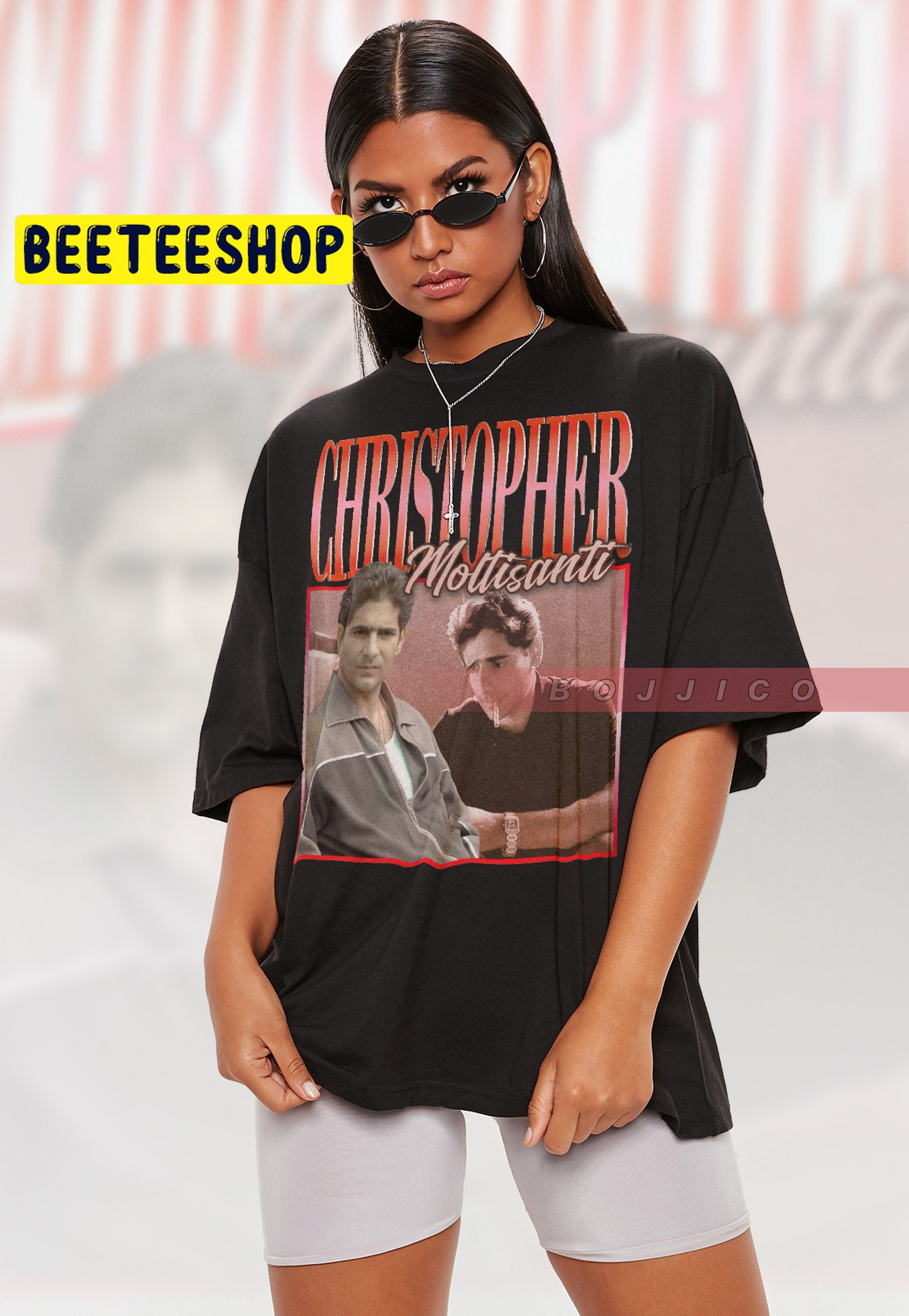 Retro Vintage Christopher Moltisanti Homage Retro 90’s Trending Unisex T-Shirt