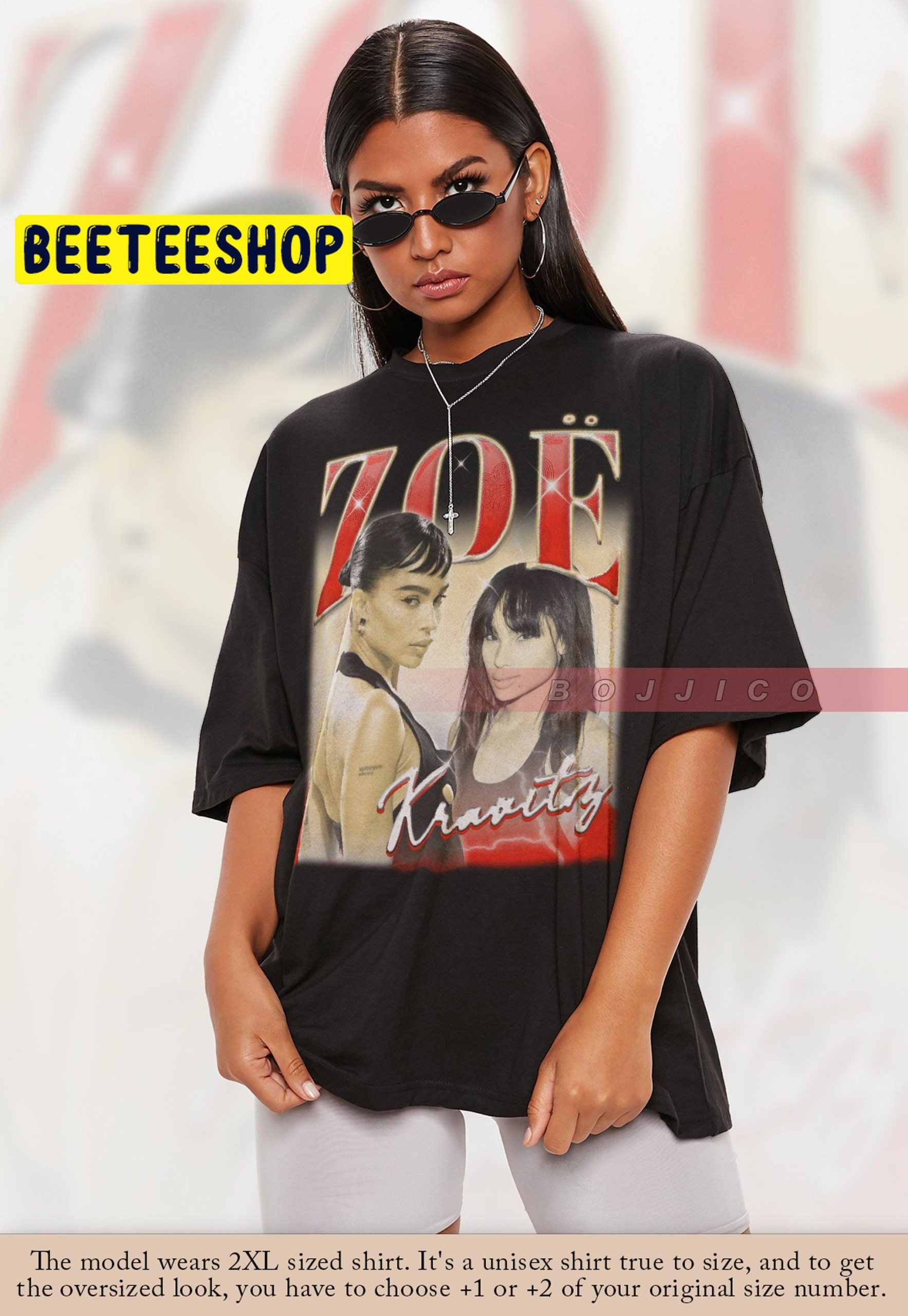Retro Zoe Kravitz Trending Unisex T-Shirt Retro Zoe Kravitz Trending Unisex T-Shirt