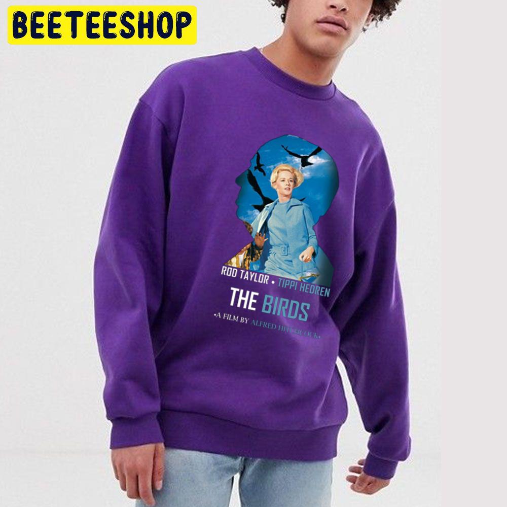 Rod Taylor Tippi Hedren The Birds Halloween Trending Unisex Sweatshirt Rod Taylor Tippi Hedren The Birds Halloween Trending Unisex Sweatshirt