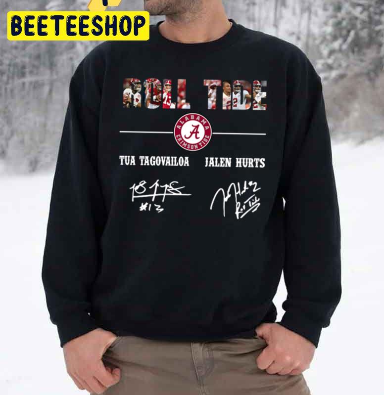 Roll Tide Tua Tagovailoa Jalen Hurts Alabamao Crimsonj Tiden Best Women 90s Retro Trending Unisex Sweatshirt Roll Tide Tua Tagovailoa Jalen Hurts Alabamao Crimsonj Tiden Best Women 90s Retro Trending Unisex Sweatshirt