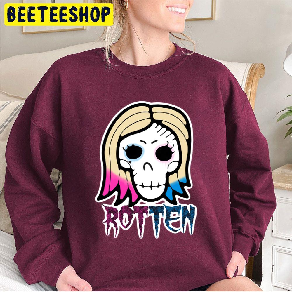 Rotten Dead Girl Skull Trending Unisex Sweatshirt Rotten Dead Girl Skull Trending Unisex Sweatshirt