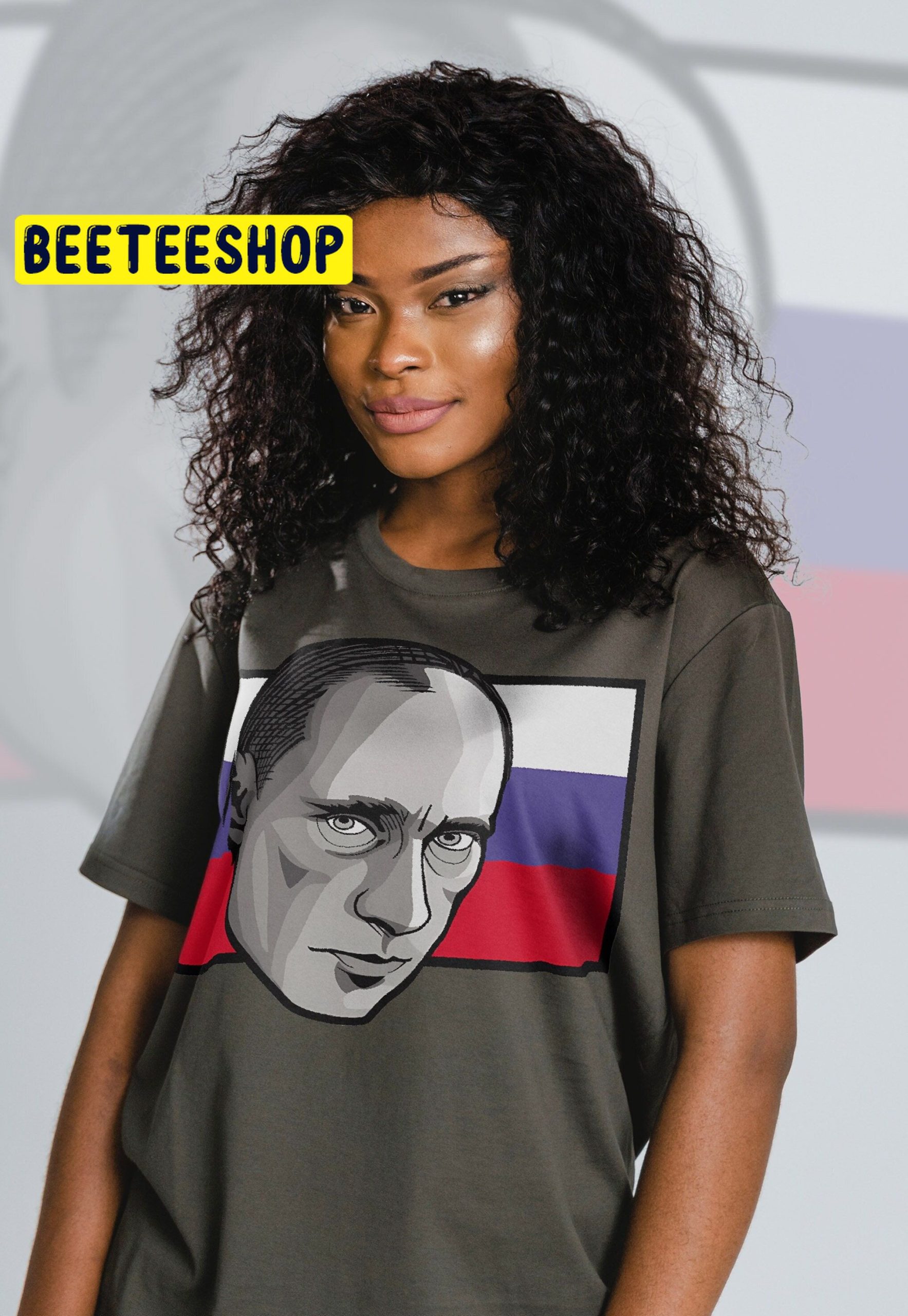 Russian Vladimir Putin Flag Trending Unisex T-Shirt Russian Vladimir Putin Flag Trending Unisex T-Shirt