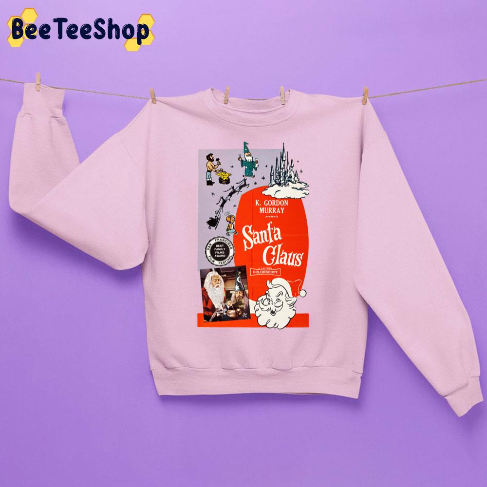 Santa Claus Movie Poster Trending Unisex Sweatshirt Santa Claus Movie Poster Trending Unisex Sweatshirt
