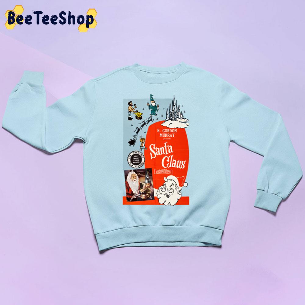 Santa Claus Movie Poster Trending Unisex Sweatshirt Santa Claus Movie Poster Trending Unisex Sweatshirt