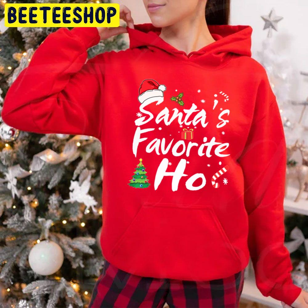 Santa's Favorite Ho Christmas Trending Unisex Hoodie Santa's Favorite Ho Christmas Trending Unisex Hoodie