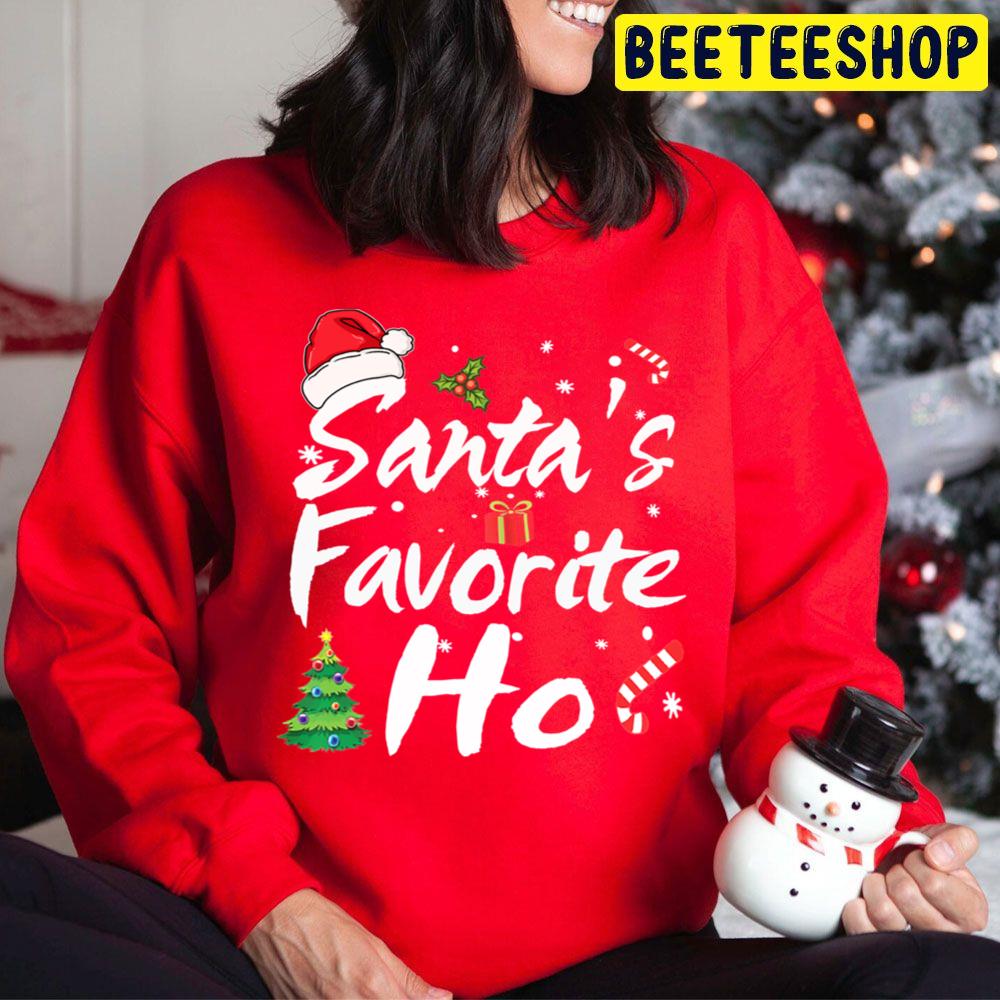 Santa's Favorite Ho Christmas Trending Unisex Hoodie Santa's Favorite Ho Christmas Trending Unisex Hoodie