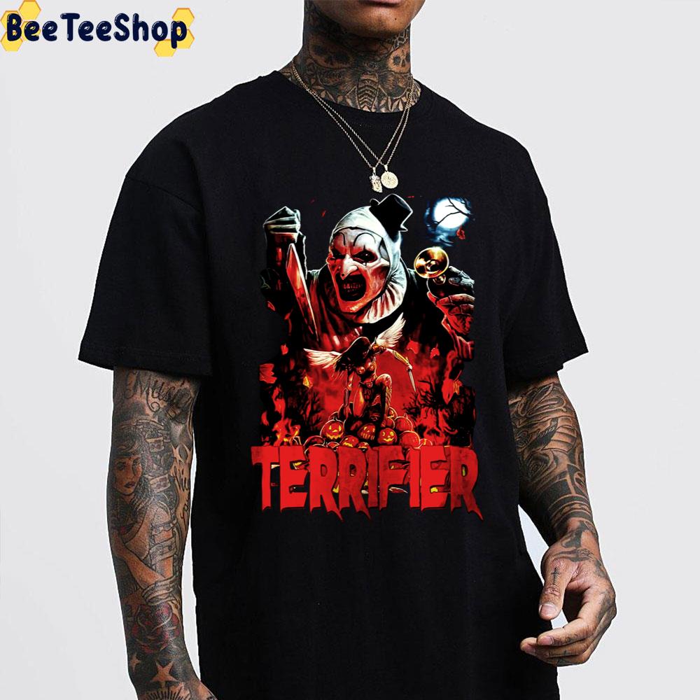 Scary Clown Terrifer Halloween Trending Unisex Sweatshirt Scary Clown Terrifer Halloween Trending Unisex Sweatshirt