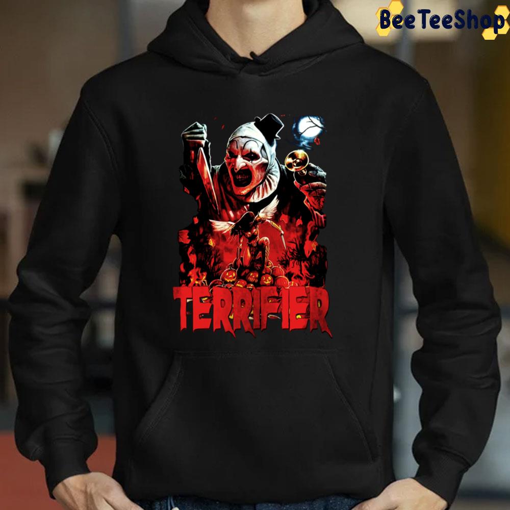 Scary Clown Terrifer Halloween Trending Unisex Sweatshirt Scary Clown Terrifer Halloween Trending Unisex Sweatshirt