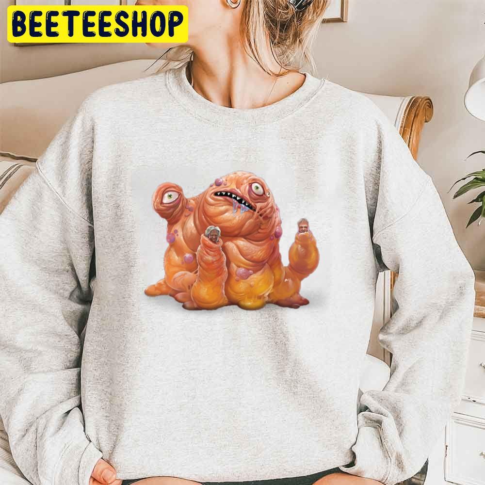 Scary High On Life Game Trending Unisex Sweatshirt Scary High On Life Game Trending Unisex Sweatshirt