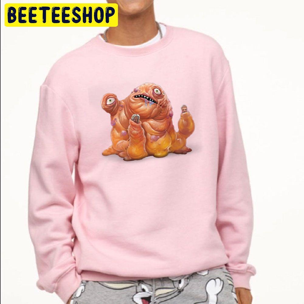 Scary High On Life Game Trending Unisex Sweatshirt Scary High On Life Game Trending Unisex Sweatshirt