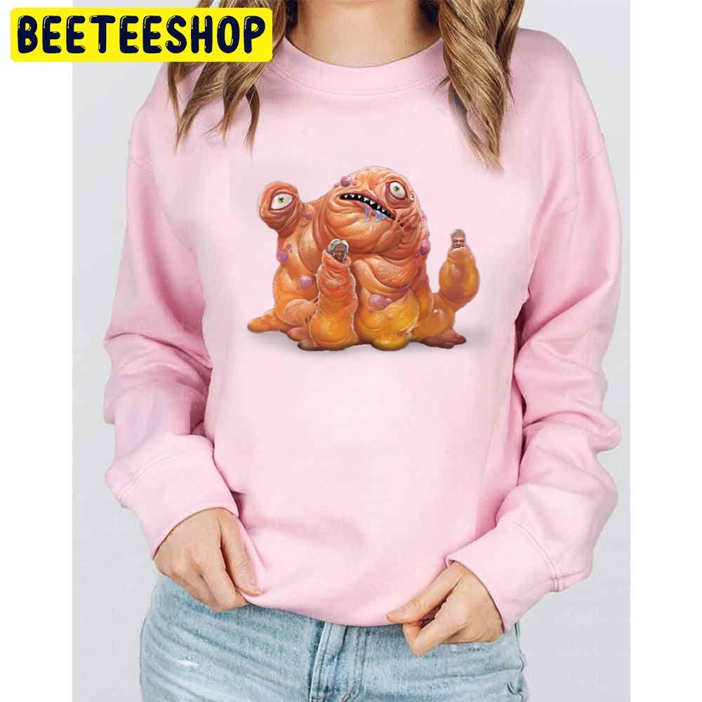 Scary High On Life Game Trending Unisex Sweatshirt Scary High On Life Game Trending Unisex Sweatshirt