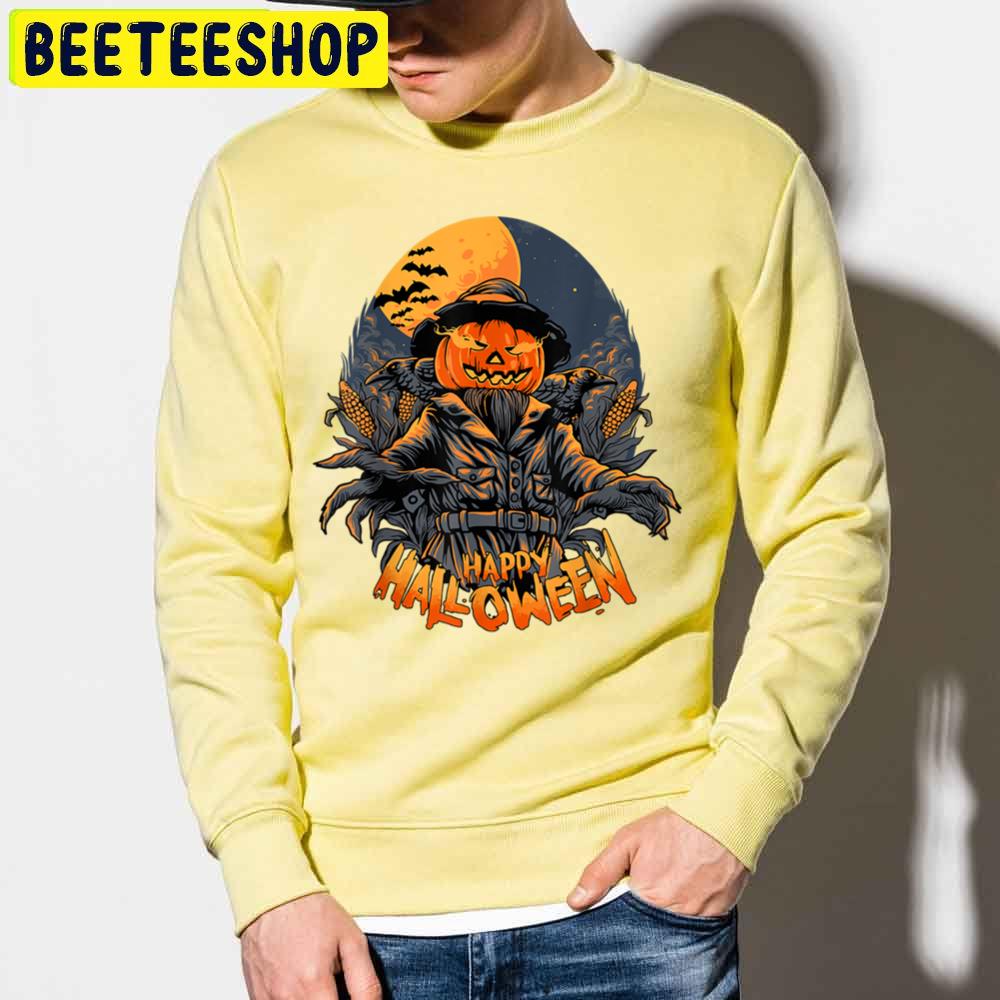 Scary Pumpkin Scarecrow Evil Pumpkin Halloween Scarecrow Trending Unisex Sweatshirt Scary Pumpkin Scarecrow Evil Pumpkin Halloween Scarecrow Trending Unisex Sweatshirt