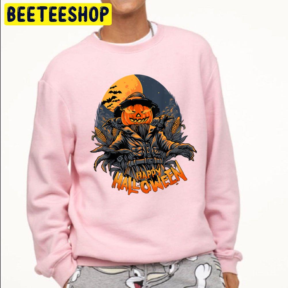 Scary Pumpkin Scarecrow Evil Pumpkin Halloween Scarecrow Trending Unisex Sweatshirt Scary Pumpkin Scarecrow Evil Pumpkin Halloween Scarecrow Trending Unisex Sweatshirt