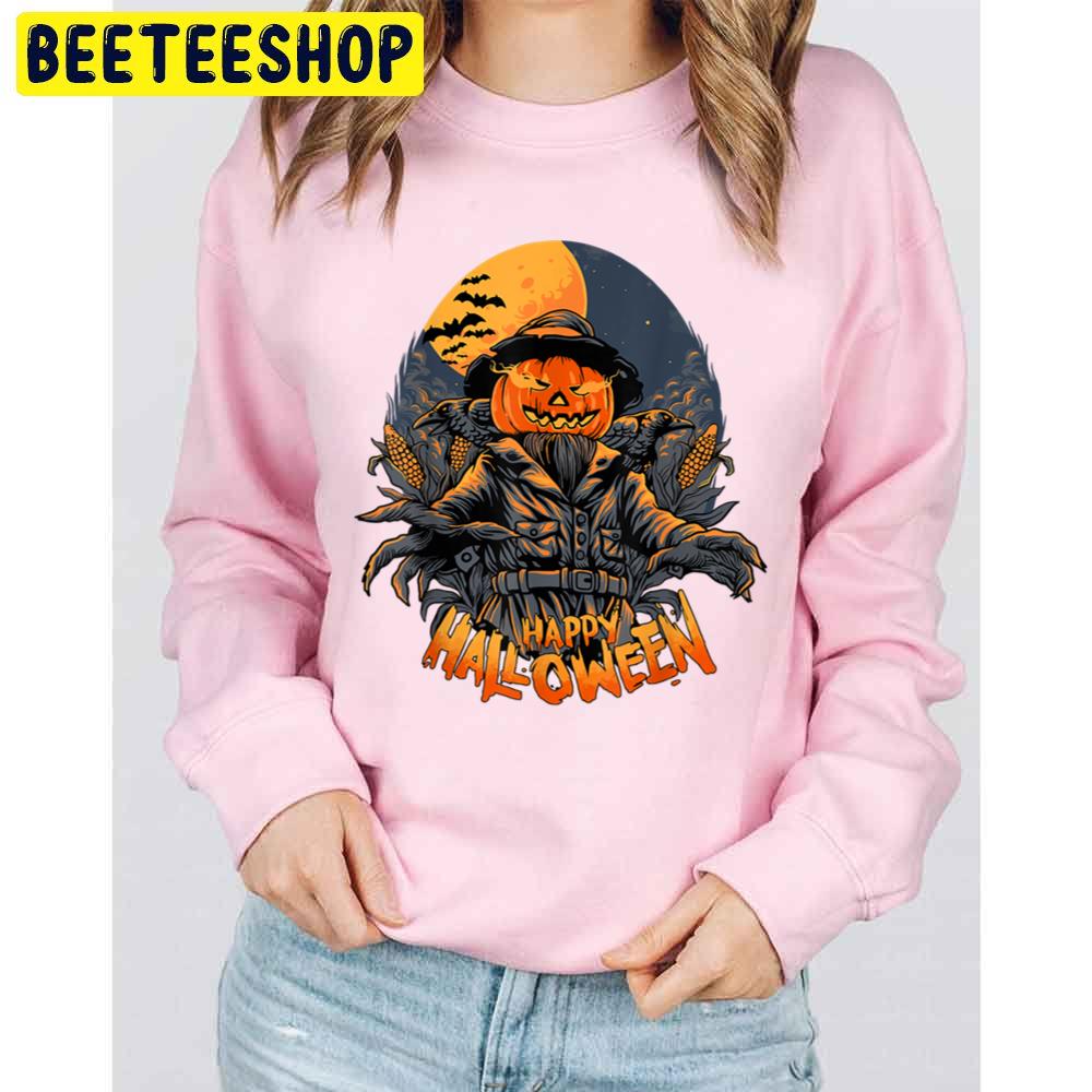 Scary Pumpkin Scarecrow Evil Pumpkin Halloween Scarecrow Trending Unisex Sweatshirt Scary Pumpkin Scarecrow Evil Pumpkin Halloween Scarecrow Trending Unisex Sweatshirt