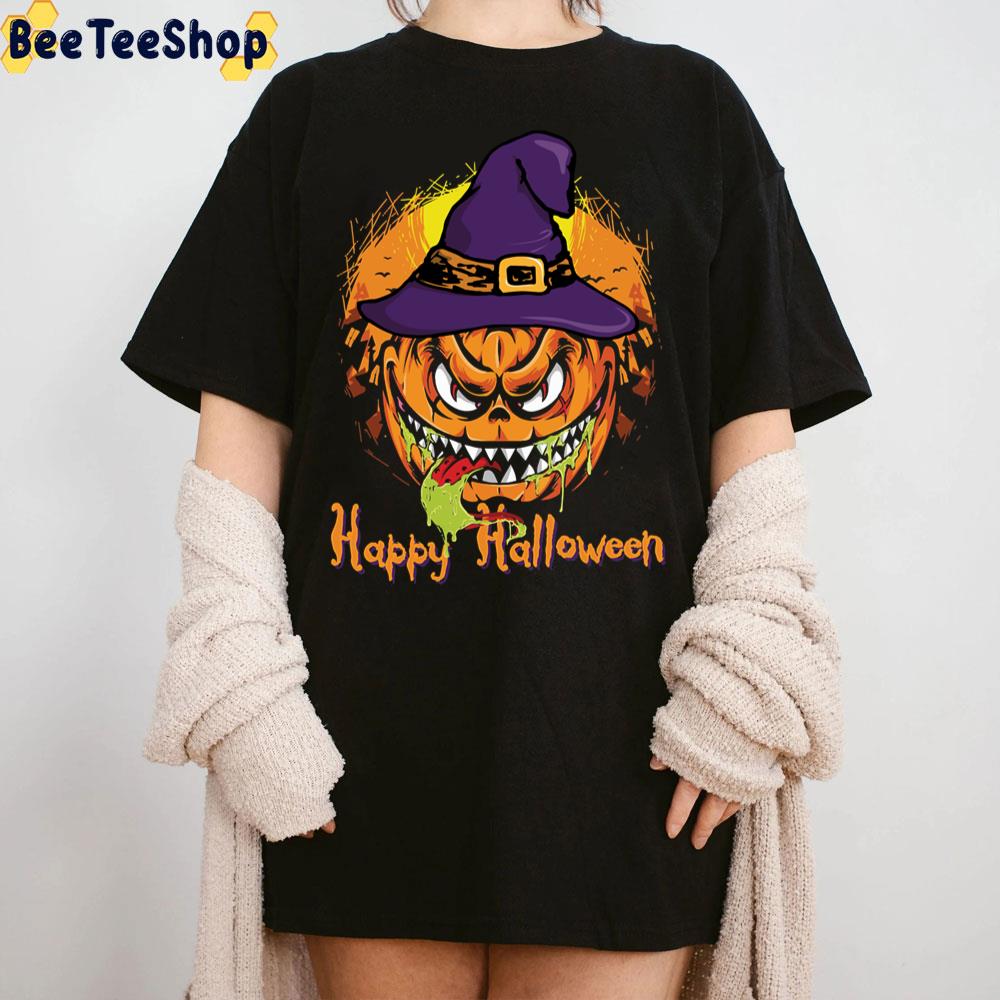 Scary Pumpking Halloween Happy Halloween Trending Unisex Sweatshirt Scary Pumpking Halloween Happy Halloween Trending Unisex Sweatshirt