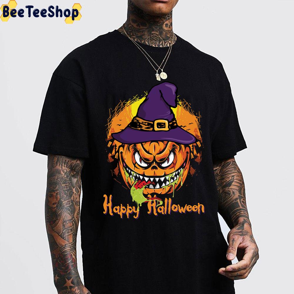 Scary Pumpking Halloween Happy Halloween Trending Unisex Sweatshirt Scary Pumpking Halloween Happy Halloween Trending Unisex Sweatshirt