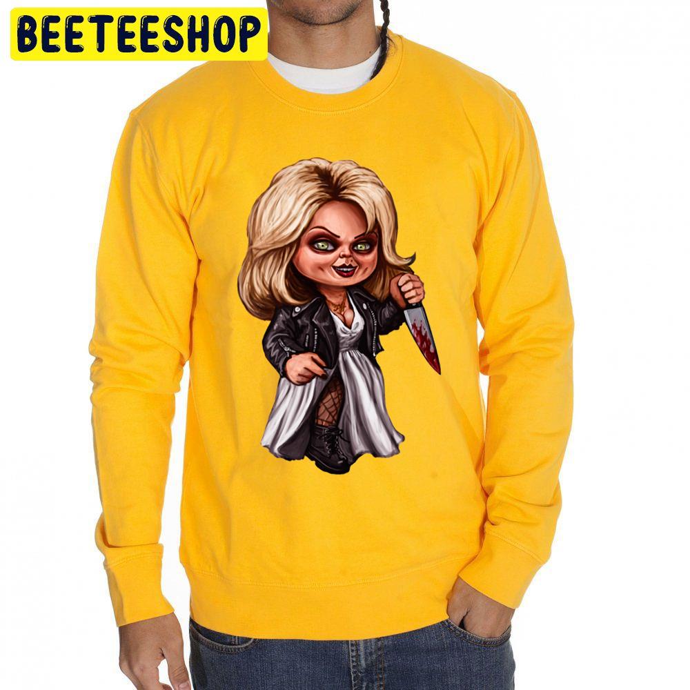 Scary Tiffany Bride Of Chucky Halloween Trending Unisex Sweatshirt Scary Tiffany Bride Of Chucky Halloween Trending Unisex Sweatshirt