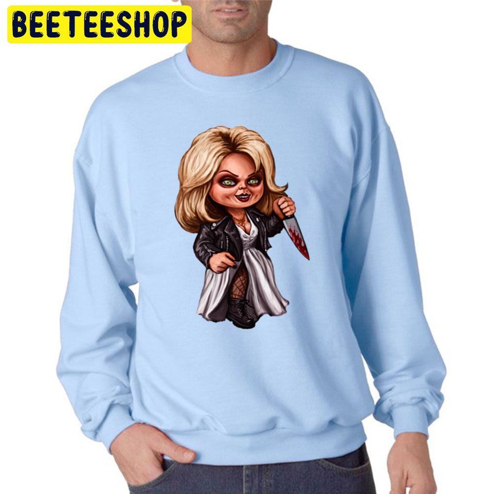 Scary Tiffany Bride Of Chucky Halloween Trending Unisex Sweatshirt Scary Tiffany Bride Of Chucky Halloween Trending Unisex Sweatshirt