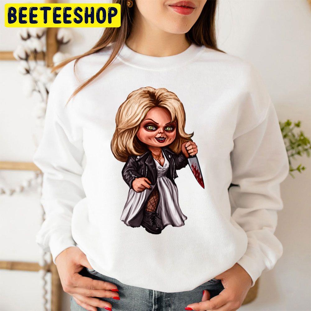 Scary Tiffany Bride Of Chucky Halloween Trending Unisex Sweatshirt Scary Tiffany Bride Of Chucky Halloween Trending Unisex Sweatshirt