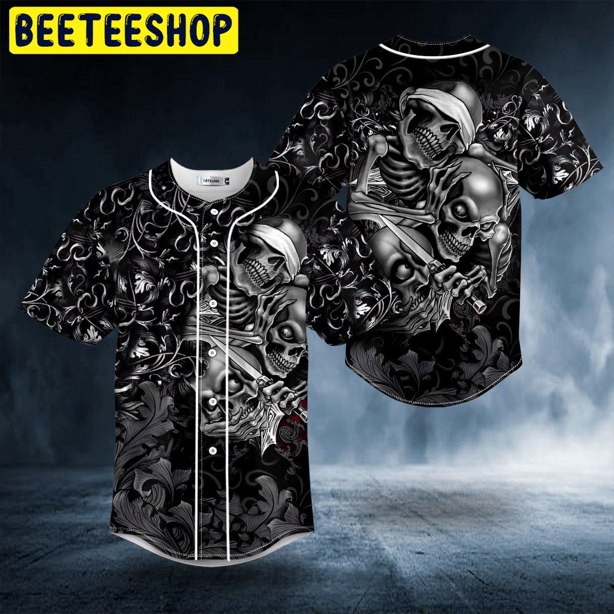 See No Hear No Speak No Evil Gray Skull Trending Baseball Jersey See No Hear No Speak No Evil Gray Skull Trending Baseball Jersey
