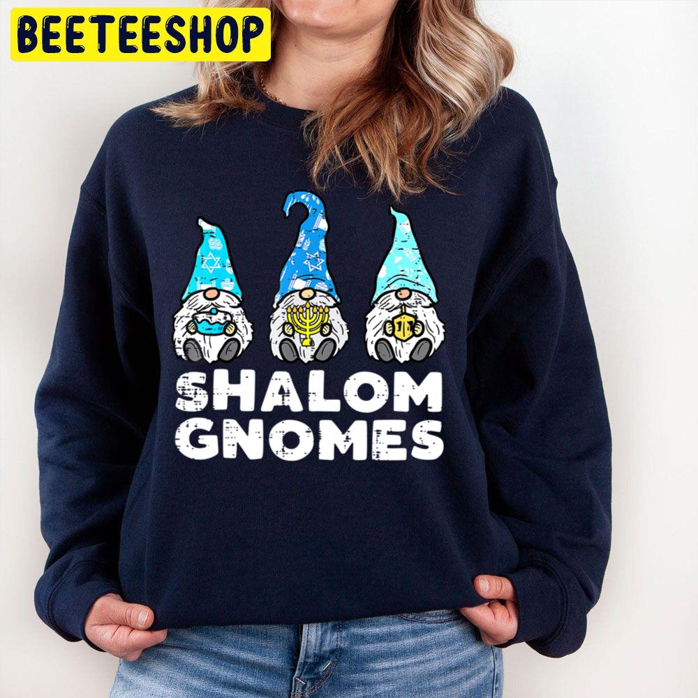 Shalom Christmas Funny Gnomes Hydro Trending Unisex Sweatshirt Shalom Christmas Funny Gnomes Hydro Trending Unisex Sweatshirt