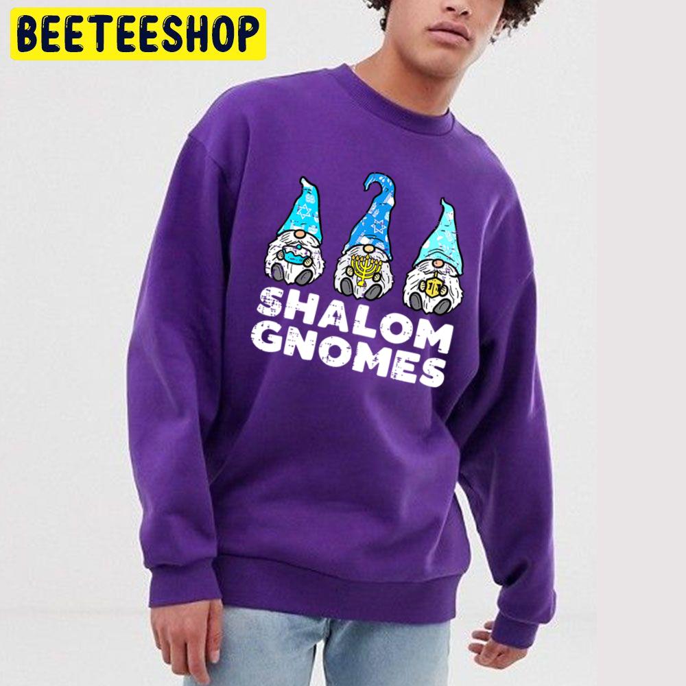 Shalom Christmas Funny Gnomes Hydro Trending Unisex Sweatshirt Shalom Christmas Funny Gnomes Hydro Trending Unisex Sweatshirt