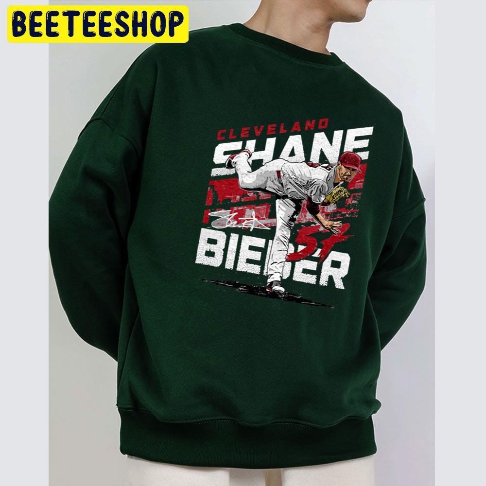 Shane Bieber City Name Cleveland Indians Baseball Trending Unisex Sweatshirt Shane Bieber City Name Cleveland Indians Baseball Trending Unisex Sweatshirt