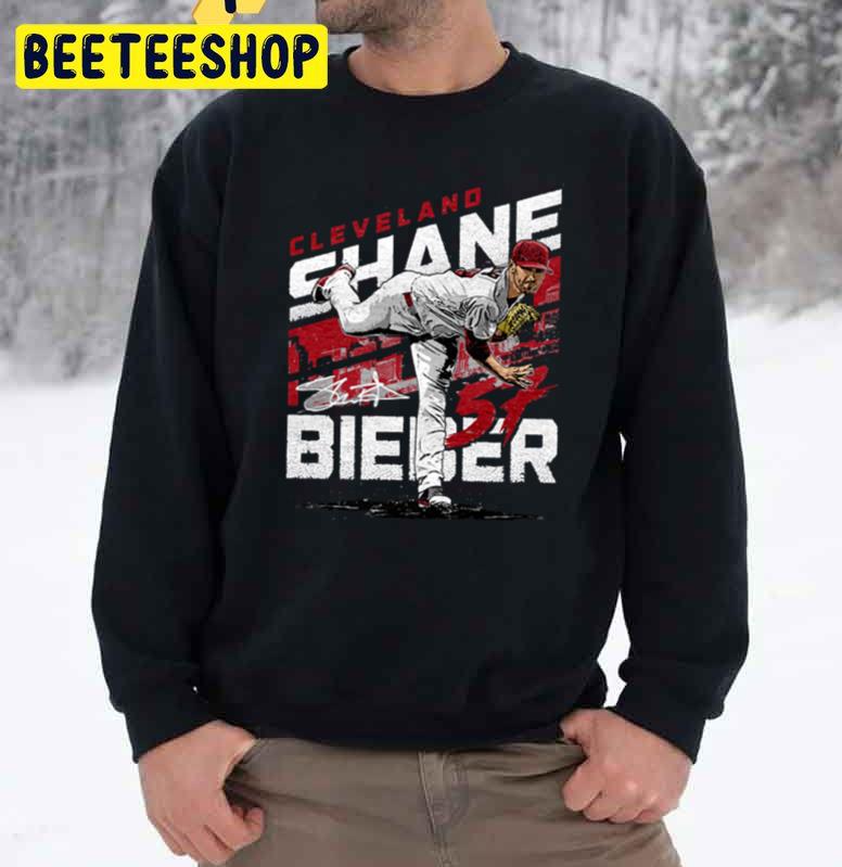 Shane Bieber City Name Cleveland Indians Baseball Trending Unisex Sweatshirt Shane Bieber City Name Cleveland Indians Baseball Trending Unisex Sweatshirt