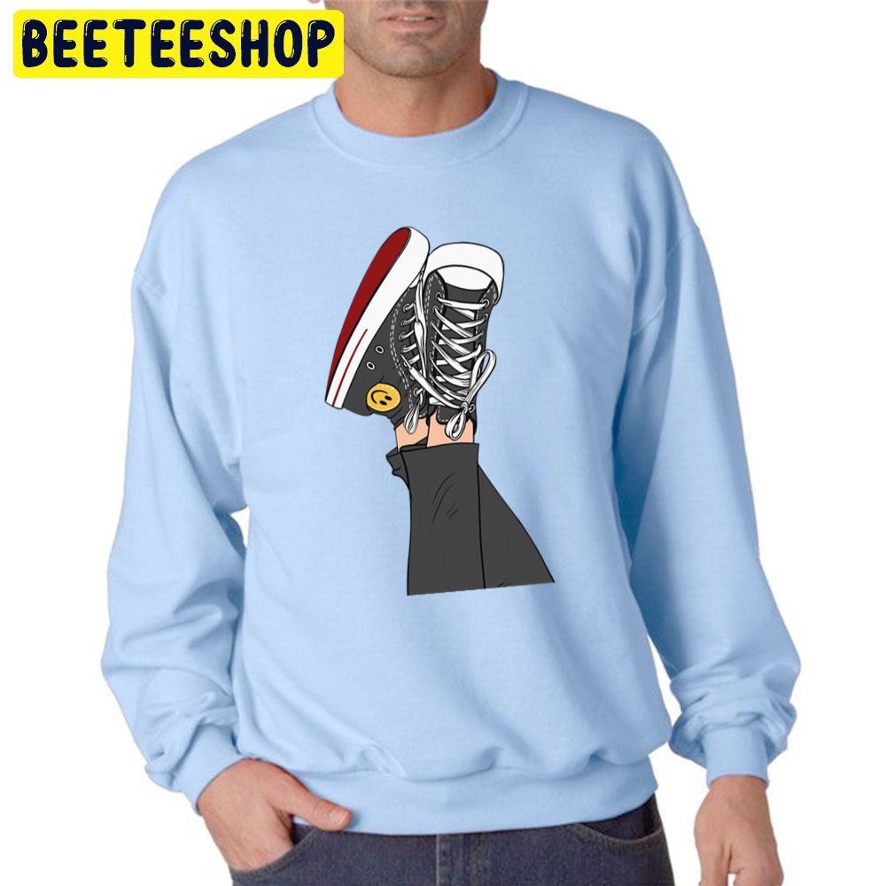 Shoes Art Converse Trending Unisex Sweatshirt Shoes Art Converse Trending Unisex Sweatshirt