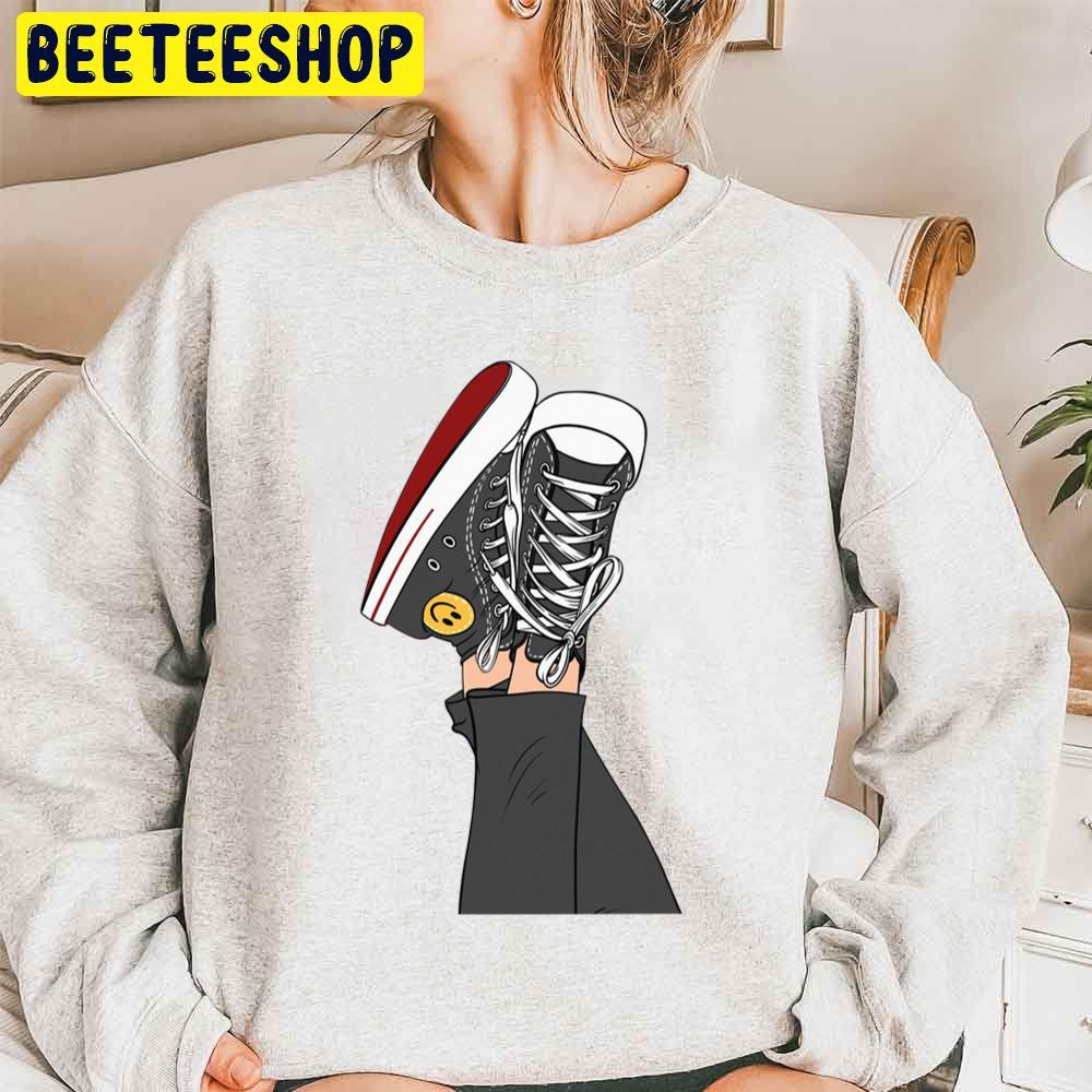 Shoes Art Converse Trending Unisex Sweatshirt Shoes Art Converse Trending Unisex Sweatshirt