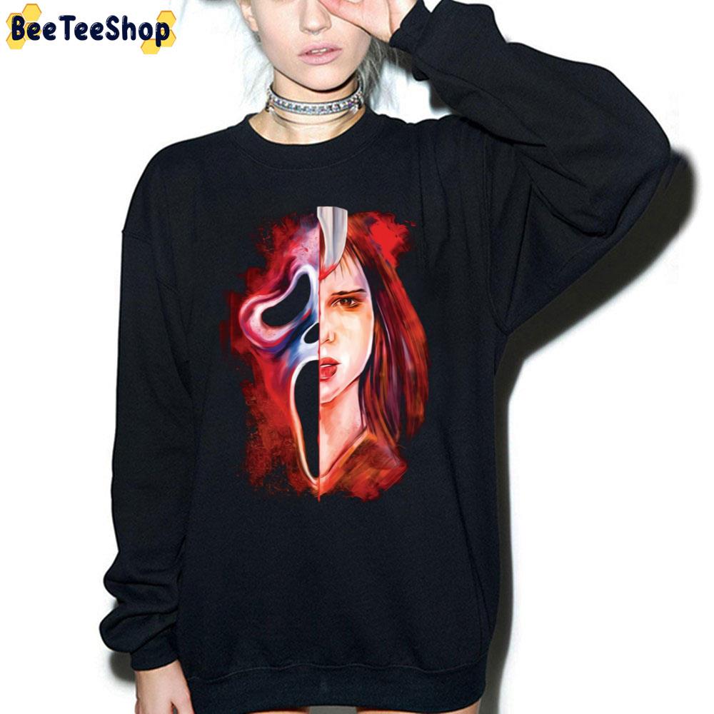 Sidney Prescott Ghost Face Halloween Trending Unisex Sweatshirt Sidney Prescott Ghost Face Halloween Trending Unisex Sweatshirt