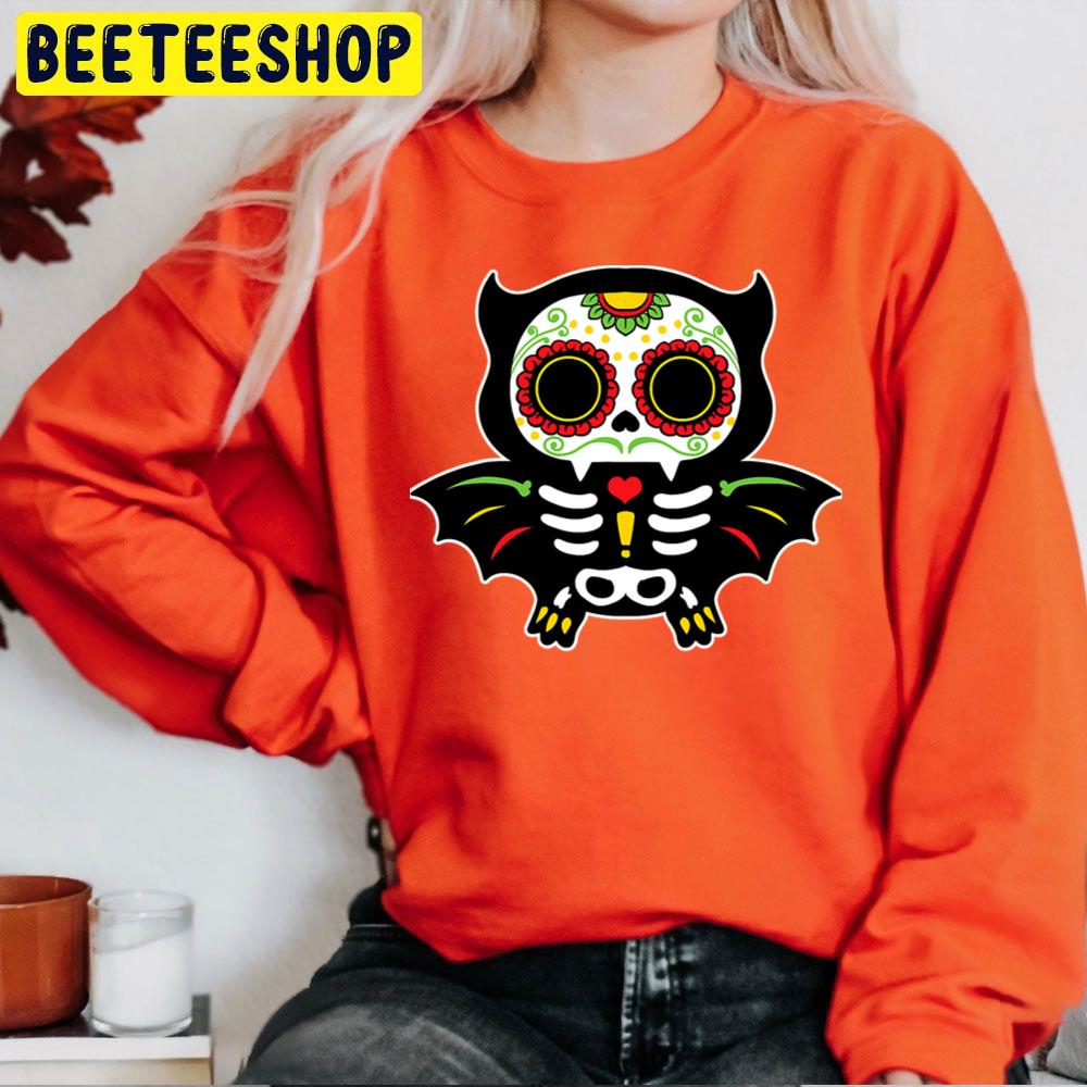 Skeleton Bat Halloween Trending Unisex Sweatshirt Skeleton Bat Halloween Trending Unisex Sweatshirt