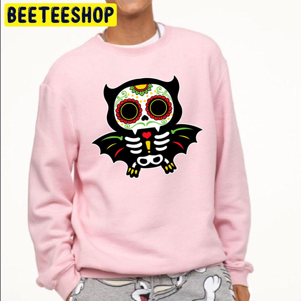 Skeleton Bat Halloween Trending Unisex Sweatshirt Skeleton Bat Halloween Trending Unisex Sweatshirt