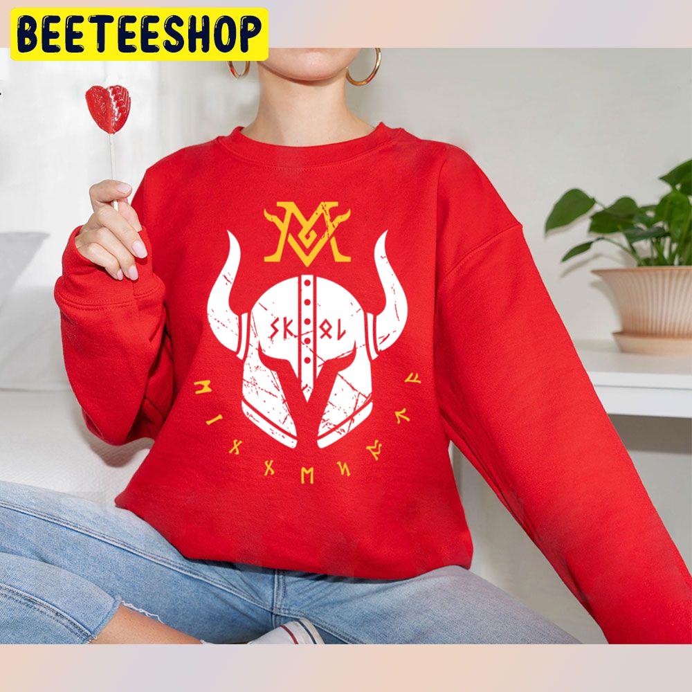 Skol Vikings Helmet Trending Unisex Sweatshirt Skol Vikings Helmet Trending Unisex Sweatshirt