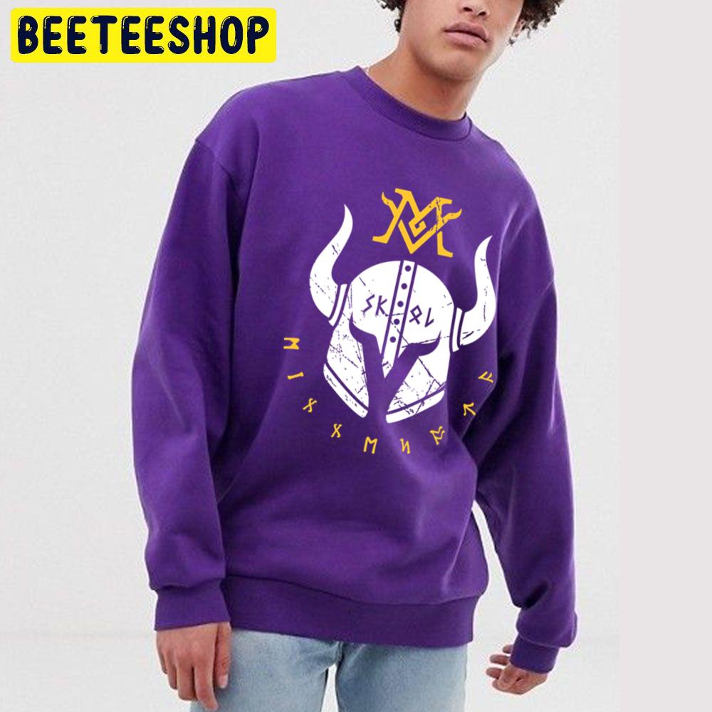 Skol Vikings Helmet Trending Unisex Sweatshirt Skol Vikings Helmet Trending Unisex Sweatshirt