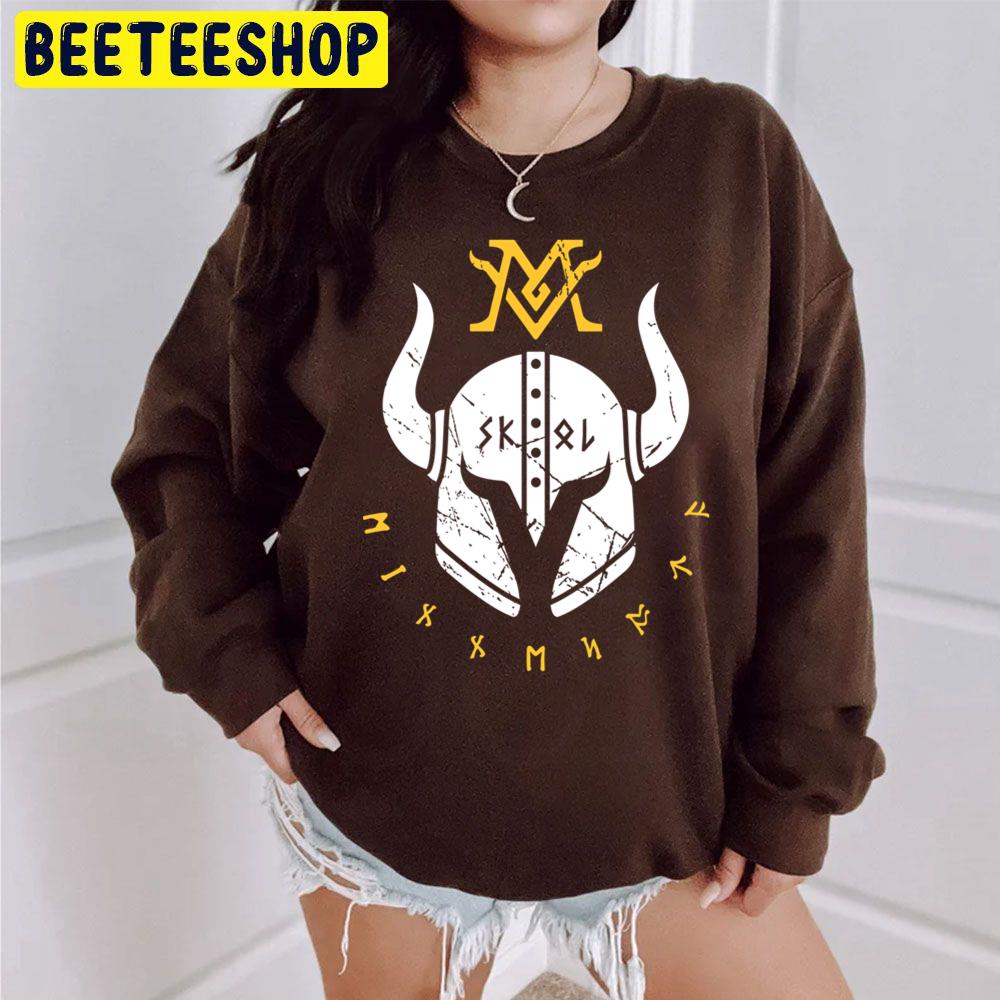 Skol Vikings Helmet Trending Unisex Sweatshirt Skol Vikings Helmet Trending Unisex Sweatshirt