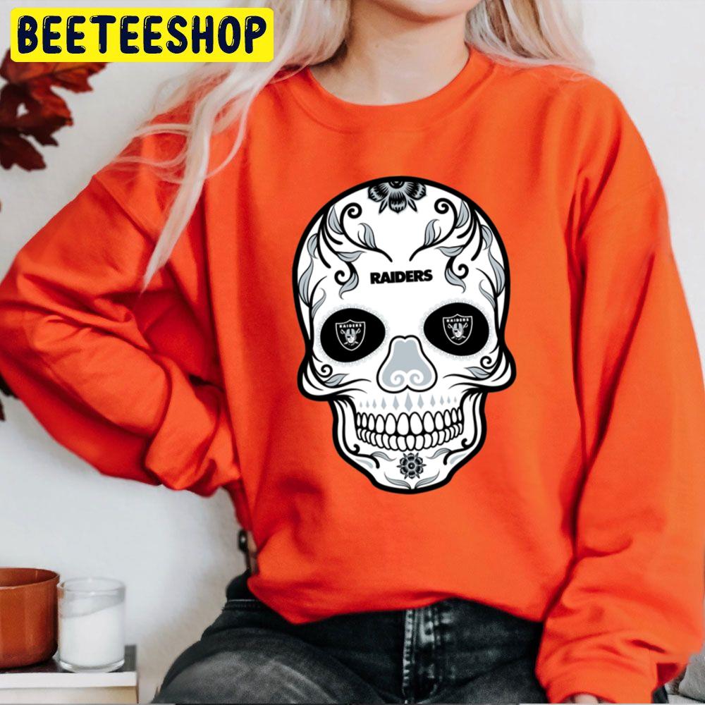 Skull Art Las Vegas Raiders Football Trending Unisex Sweatshirt Skull Art Las Vegas Raiders Football Trending Unisex Sweatshirt