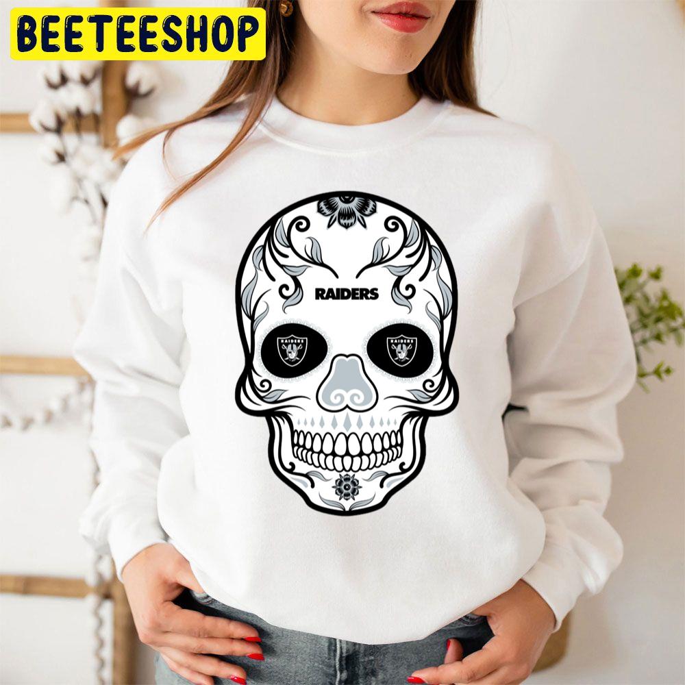 Skull Art Las Vegas Raiders Football Trending Unisex Sweatshirt Skull Art Las Vegas Raiders Football Trending Unisex Sweatshirt