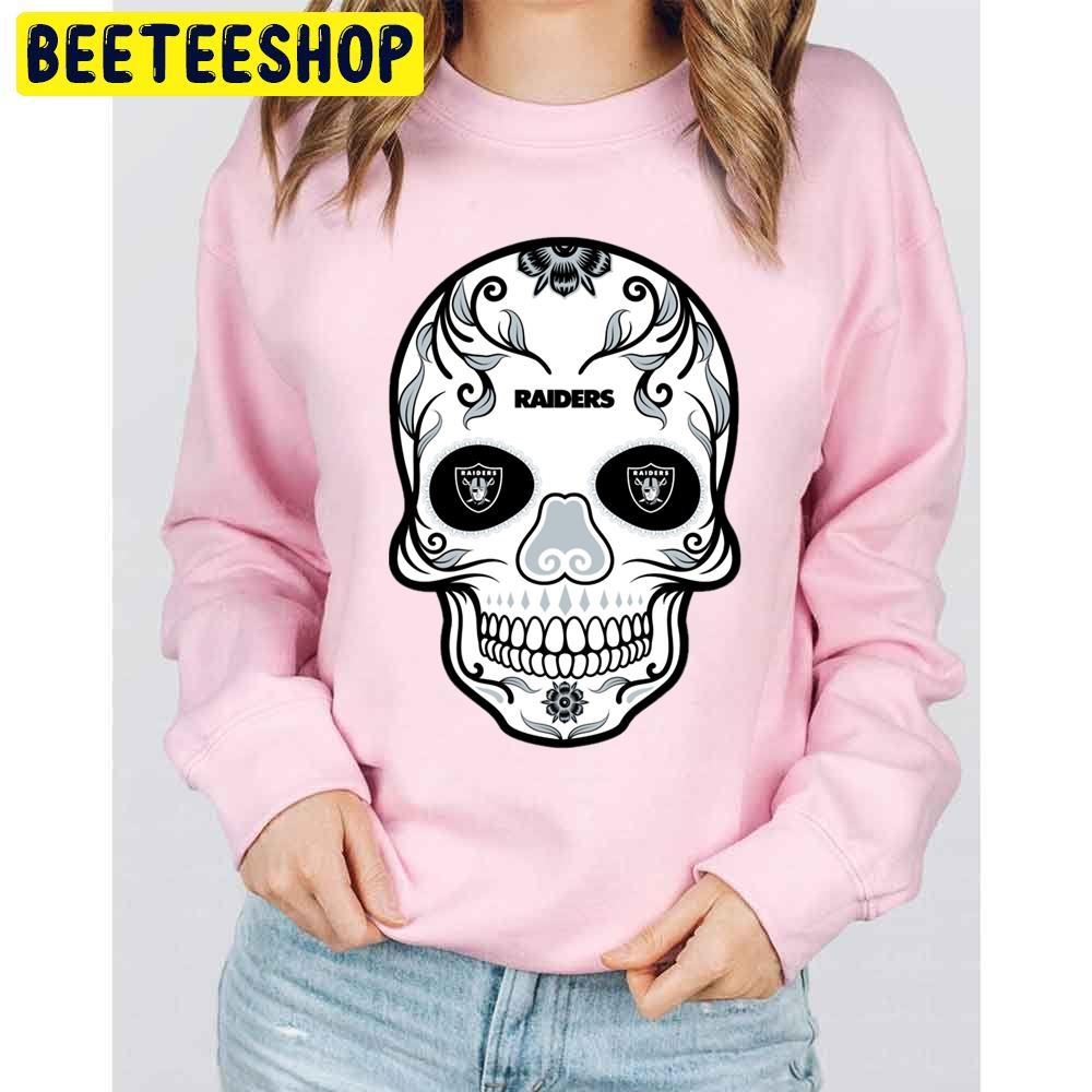Skull Art Las Vegas Raiders Football Trending Unisex Sweatshirt Skull Art Las Vegas Raiders Football Trending Unisex Sweatshirt