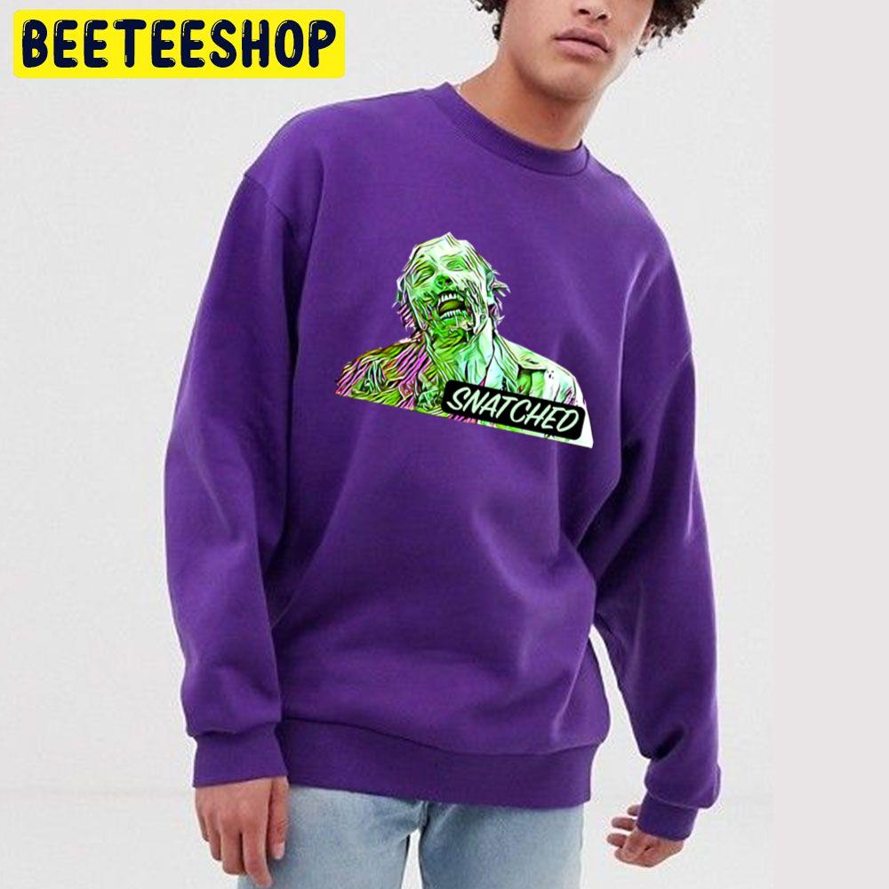 Snatched Zombie Halloween Unisex Sweatshirt Snatched Zombie Halloween Unisex Sweatshirt