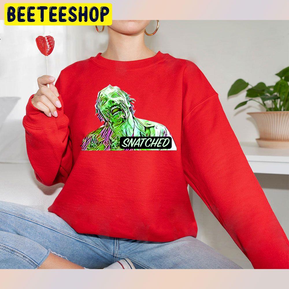Snatched Zombie Halloween Unisex Sweatshirt Snatched Zombie Halloween Unisex Sweatshirt