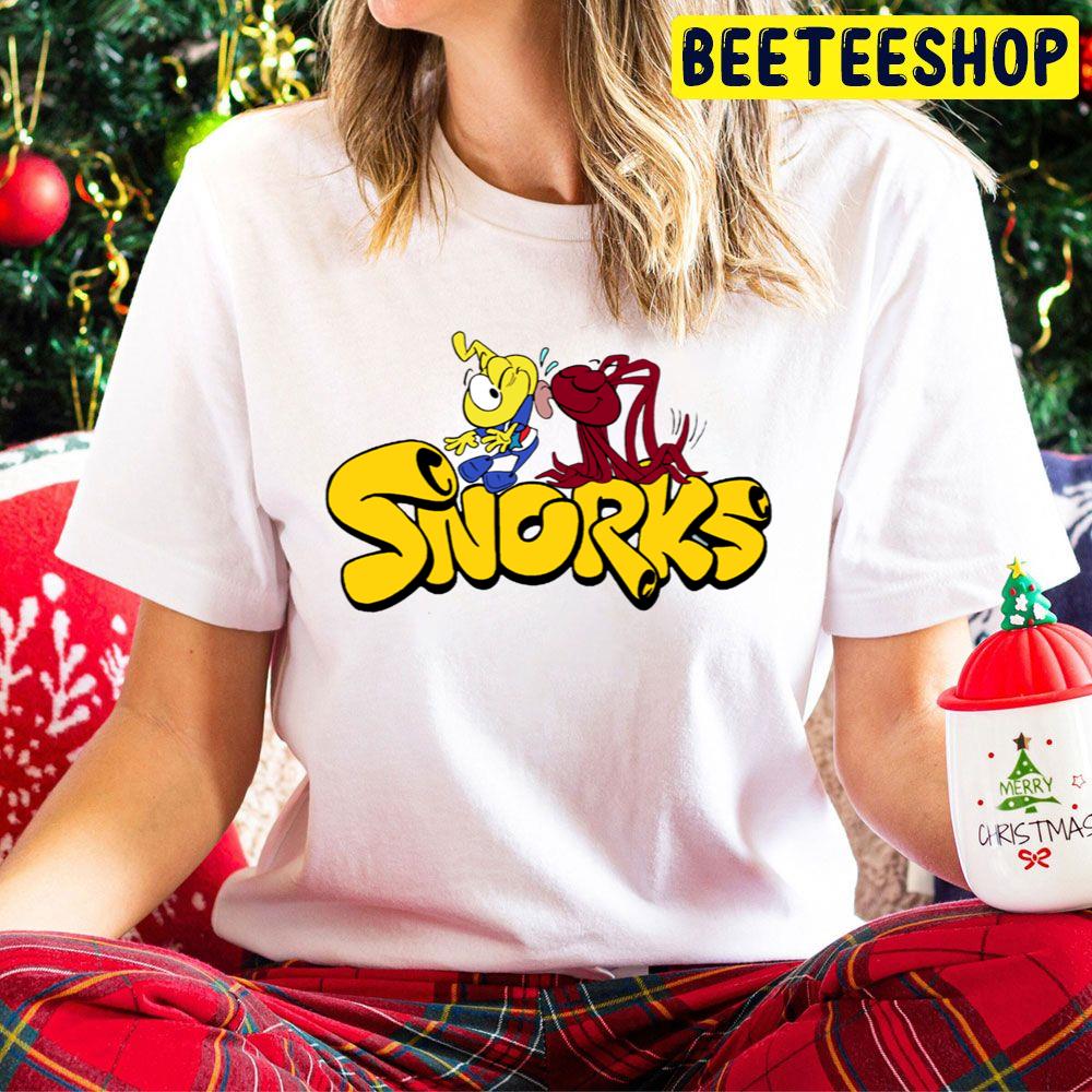 Snorks Logo With Occy And Allstar Trending Unisex Hoodie Snorks Logo With Occy And Allstar Trending Unisex Hoodie