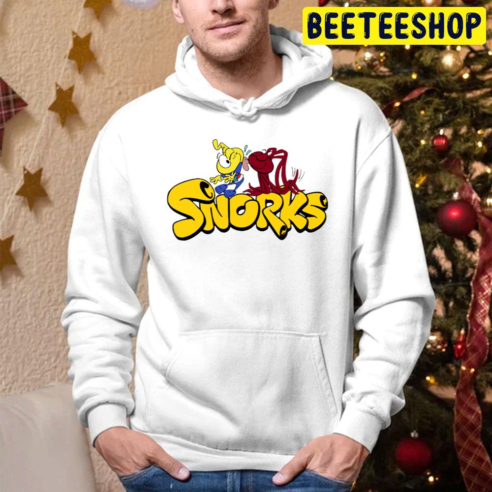 Snorks Logo With Occy And Allstar Trending Unisex Hoodie Snorks Logo With Occy And Allstar Trending Unisex Hoodie