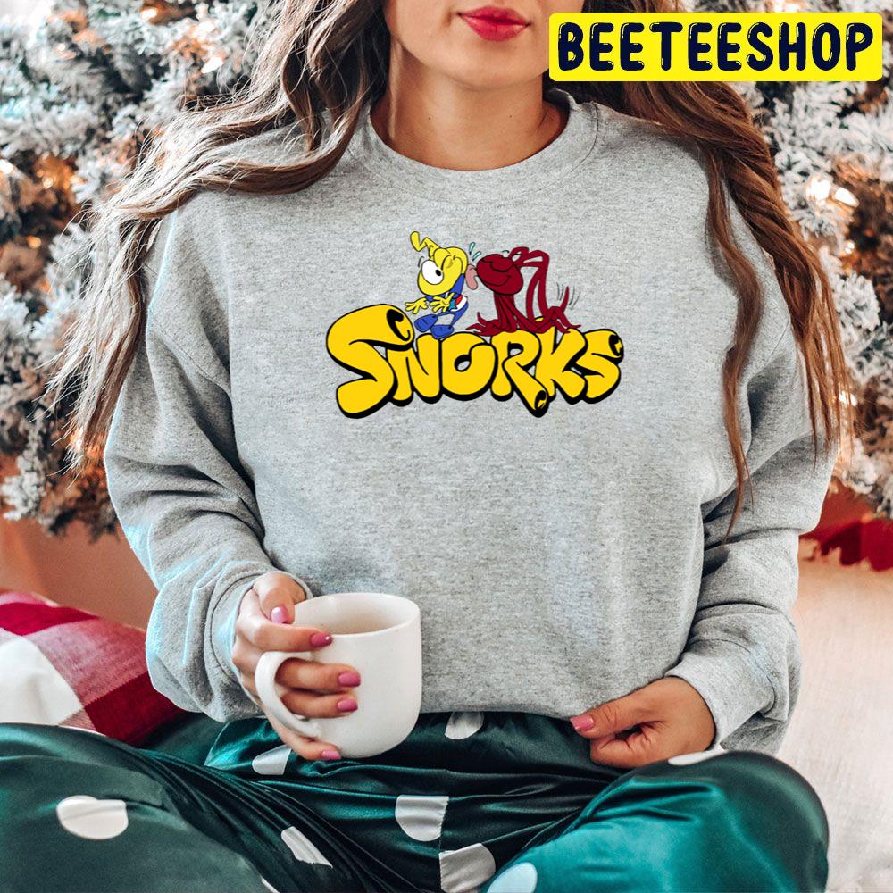 Snorks Logo With Occy And Allstar Trending Unisex Hoodie Snorks Logo With Occy And Allstar Trending Unisex Hoodie
