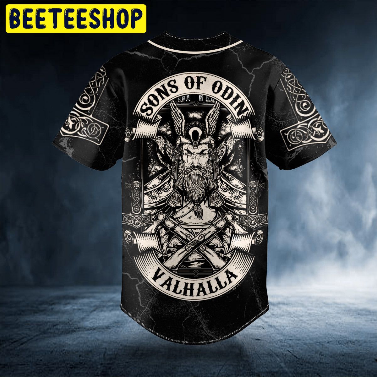 Son Of Odin Till Valhalla Viking Custom Trending Baseball Jersey Son Of Odin Till Valhalla Viking Custom Trending Baseball Jersey