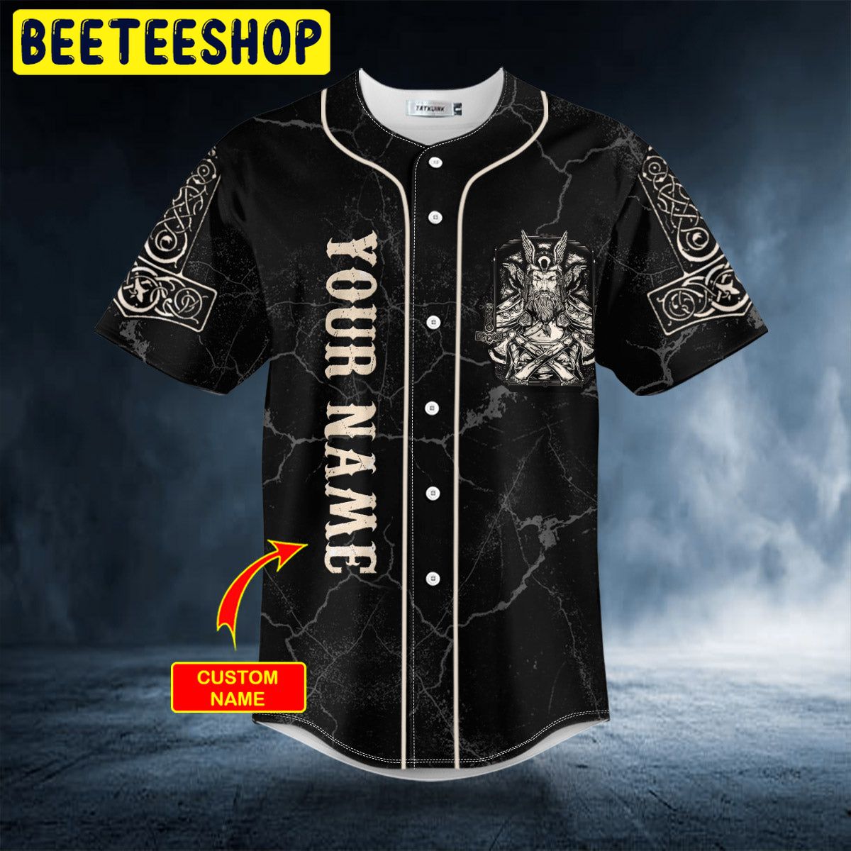 Son Of Odin Till Valhalla Viking Custom Trending Baseball Jersey Son Of Odin Till Valhalla Viking Custom Trending Baseball Jersey