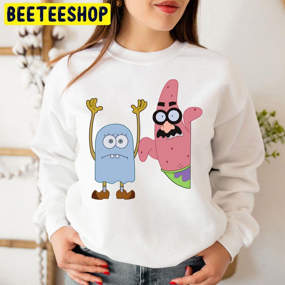 Spongebob And Patrick Halloween Unisex Sweatshirt Spongebob And Patrick Halloween Unisex Sweatshirt